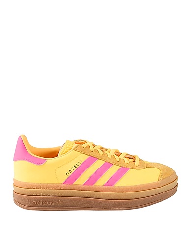 ADIDAS ORIGINALS Sneakers GAZELLE BOLD W
 Giallo ocra Pelle, Fibre tessili