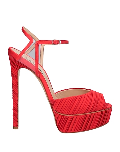 CASADEI Sandals Textile fibres, Plastic