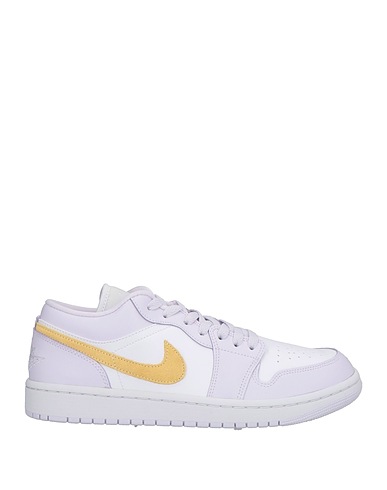 JORDAN Sneakers Lilac Leather, Textile fibers