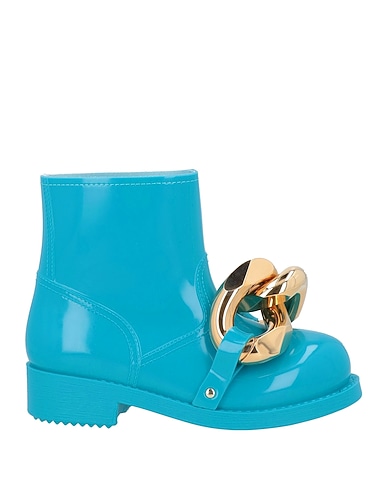 JW ANDERSON Ankle boot Turquoise Rubber