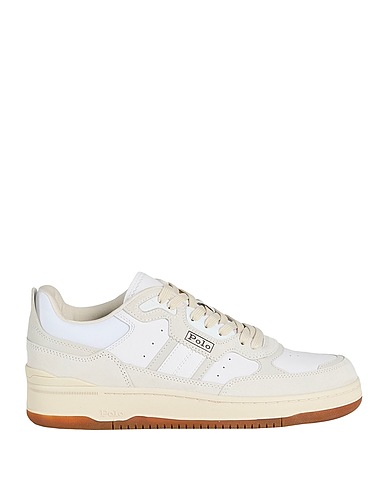 POLO RALPH LAUREN Sneakers White 90% Cow leather, 10% Nylon