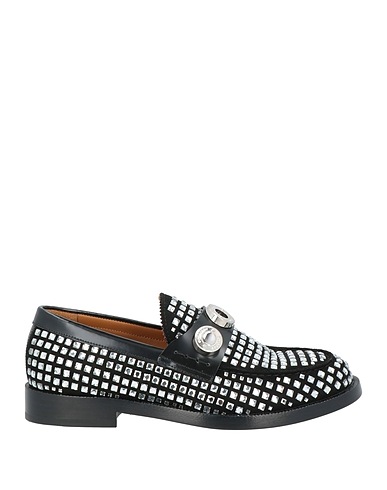 BURBERRY Loafers Black Leather