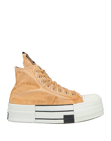 CONVERSE x DRKSHDW Sneakers Camel Textile fibers