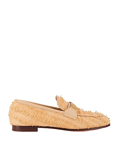 MALÌPARMI Loafers Sand Textile fibers