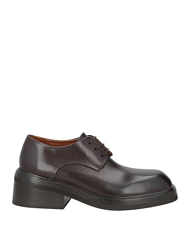 MARSÈLL Laced shoes Dark brown Calfskin