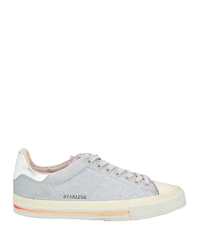 HIDNANDER Sneakers Light grey Leather, Textile fibers