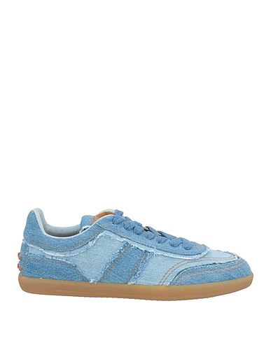 TOD'S Sneakers Blue Textile fibres