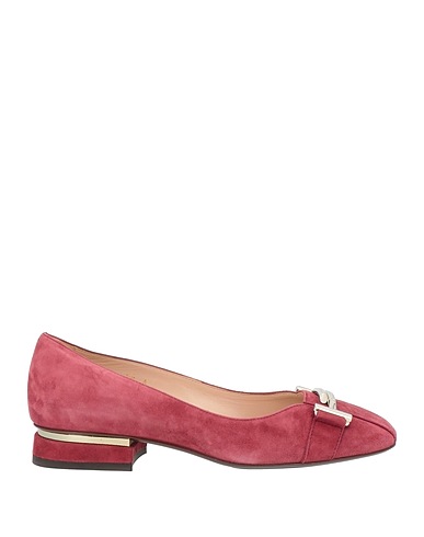 TOD'S Ballet flats Mauve Leather