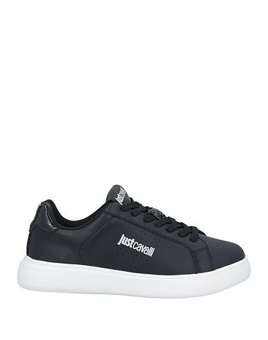JUST CAVALLI Sneakers Black Leather