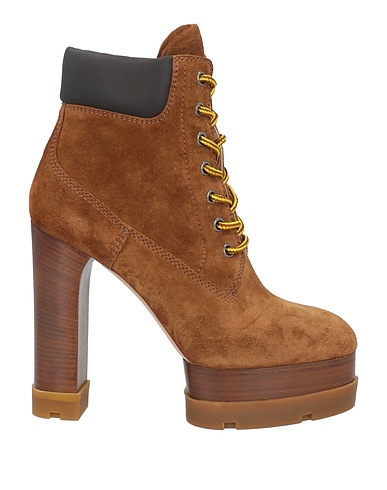 CASADEI Ankle boot Brown Leather