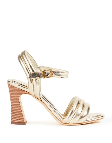TORY BURCH Sandals Platinum Leather