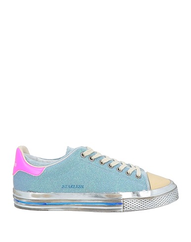 HIDNANDER Sneakers Celeste Fibre tessili, Pelle