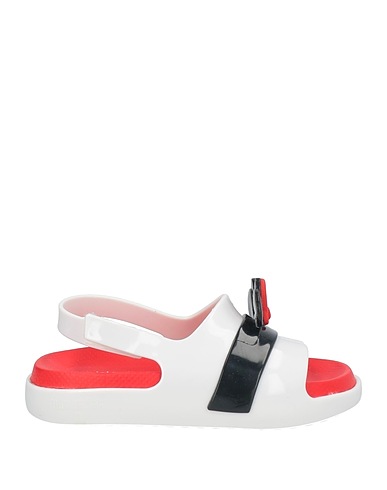 MINI MELISSA 비치 샌들  화이트 고무