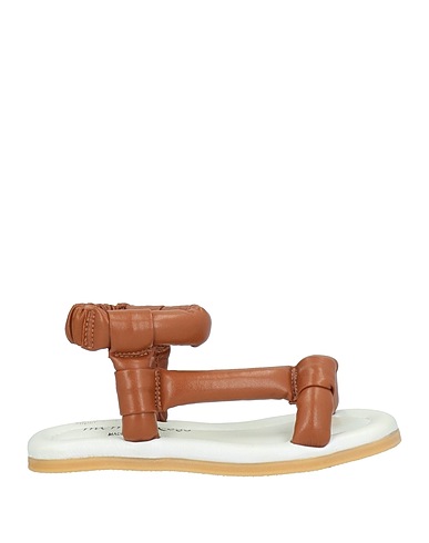 MIMISOL Sandals Brown Leather