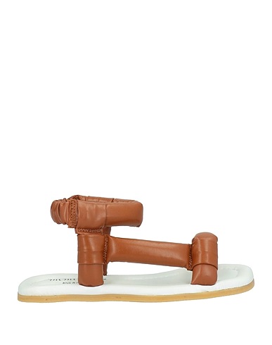 MIMISOL Sandals Brown Textile fibres