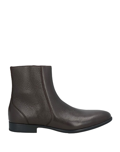 DOUCAL'S Ankle boot Dark brown Calfskin