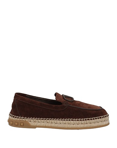 VALENTINO GARAVANI Espadrilles Dark brown Leather