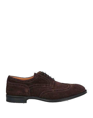 DOUCAL'S Chaussures à lacets Moka Cuir