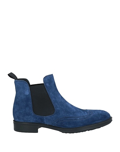 DOUCAL'S Stivaletti Blu Pelle