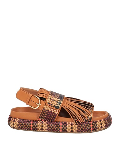 ULLA JOHNSON Sandals Tan Leather