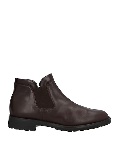L'ARTIGIANA VIAREGGINA Ankle boot Dark brown Leather