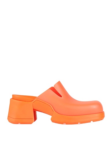 MIISTA Mules und Clogs Orange Gummi