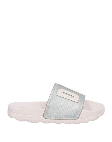 DKNY Sandals Silver Textile fibres