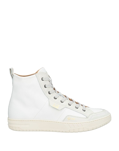 DUNHILL Sneakers Leather, Textile fibres