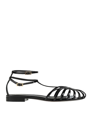 ALEVÍ Milano Sandals Black Leather