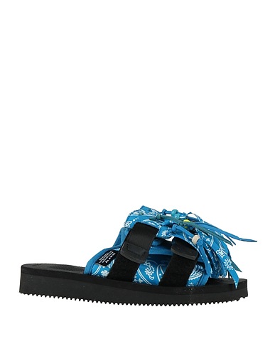 ALANUI x SUICOKE Sandals Blue Textile fibers