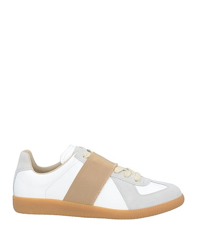 MAISON MARGIELA スニーカー ホワイト 革（なめし加工）