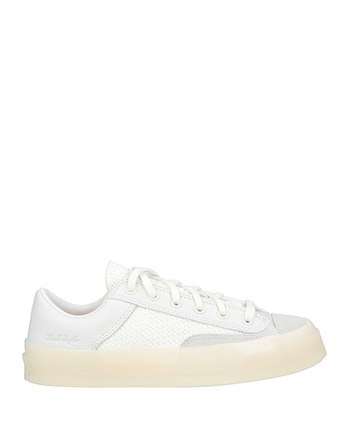 CONVERSE Sneakers Hellgrau Leder, Gewebefasern