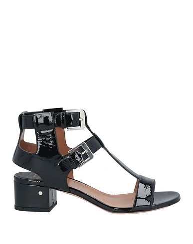 LAURENCE DACADE Sandals Black Calfskin