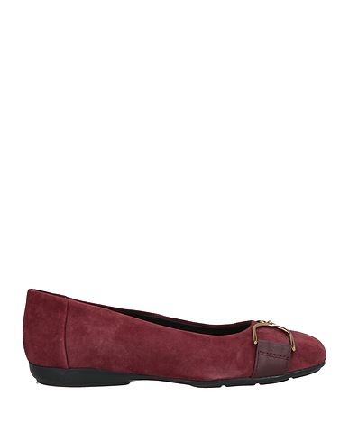 GEOX Ballerine Bordeaux Pelle