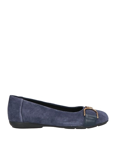 GEOX Ballerinas Marineblau Leder