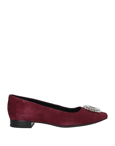 GEOX Ballerine Bordeaux Pelle