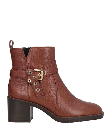 GEOX Ankle boot Brown Leather