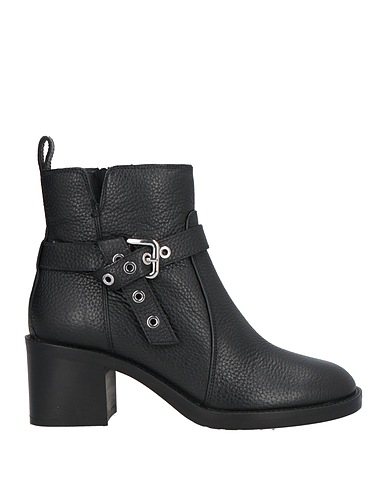 GEOX Stiefelette Schwarz Leder