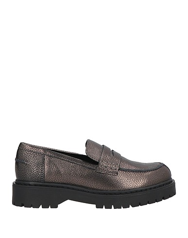 GEOX Loafers Bronze Leather