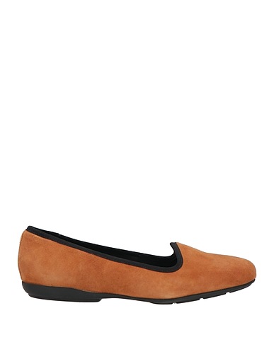 GEOX Loafers Camel Leather