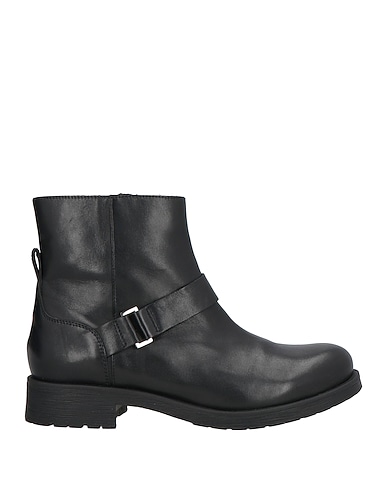 GEOX Ankle boot Black Leather