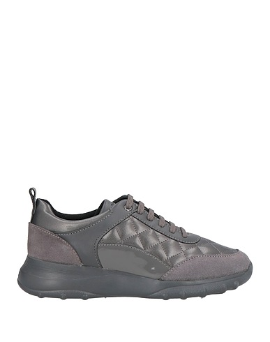 GEOX Sneakers Lead Leather, Textile fibres