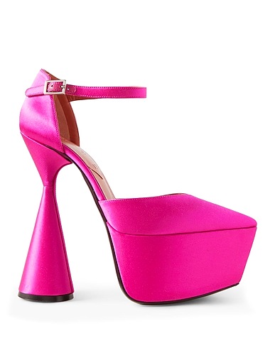 D'ACCORI Décolleté Fucsia Fibre tessili