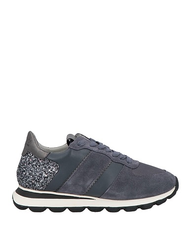GEOX Sneakers Taubenblau Leder, Gewebefasern