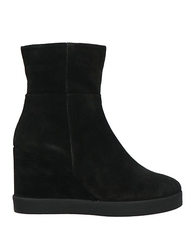 GEOX Stiefelette Schwarz Leder