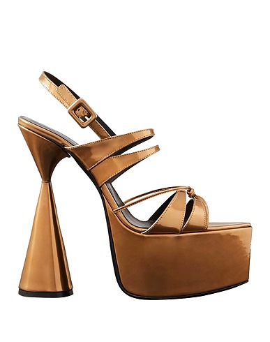 D'ACCORI Sandalen Bronze Leder