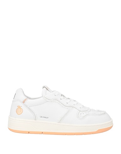 D.A.T.E. Sneakers White Leather, Textile fibres