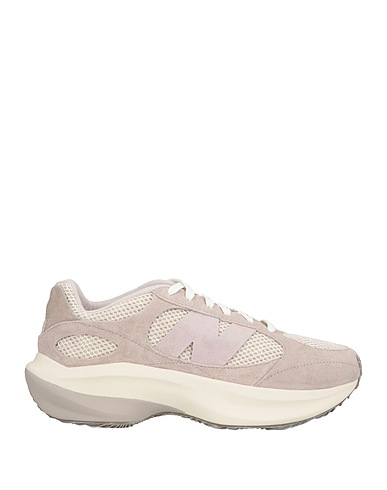 NEW BALANCE Sneakers Light grey Leather, Textile fibres