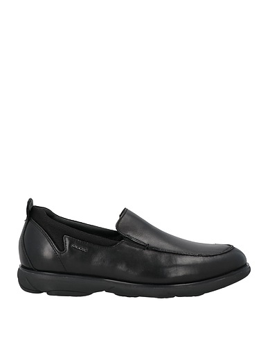 GEOX Loafers Black Leather
