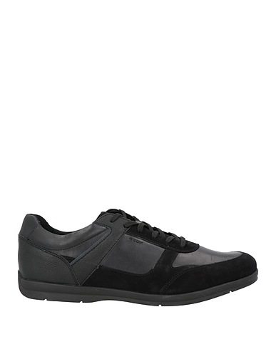 GEOX Sneakers Nero Pelle, Fibre tessili